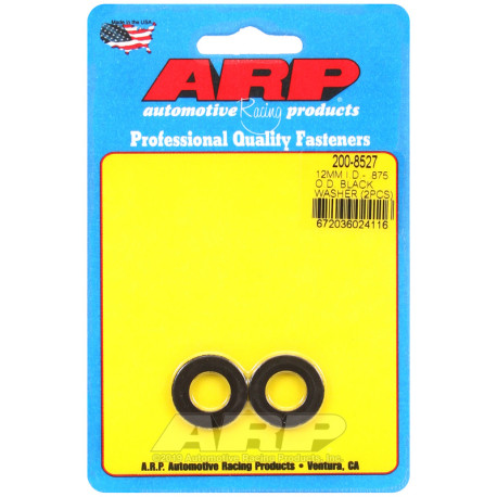 Pevnostní šrouby ARP podložky (černé), M12 × 22,22 × 3,05 mm, 2 ks | race-shop.cz