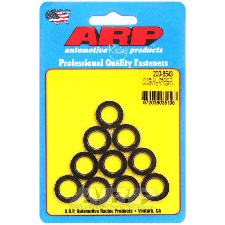 Pevnostní šrouby ARP podložky (černé), 11,11 × 19,05 mm, V3 | race-shop.cz