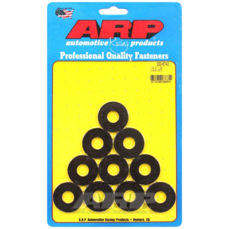 Pevnostní šrouby ARP podložky (černé), 12,7 × 33,02 mm, V2 | race-shop.cz