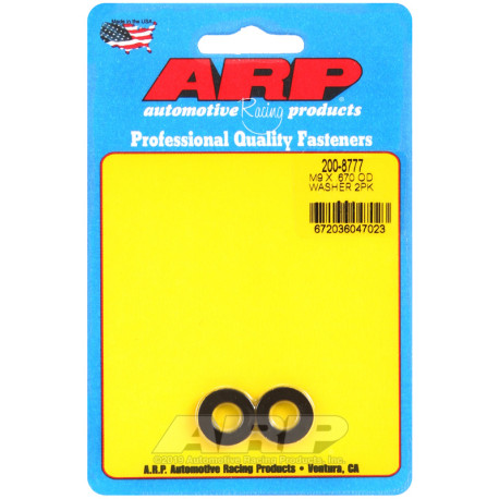 Pevnostní šrouby ARP podložky (černé), M9 × 17,02 mm | race-shop.cz