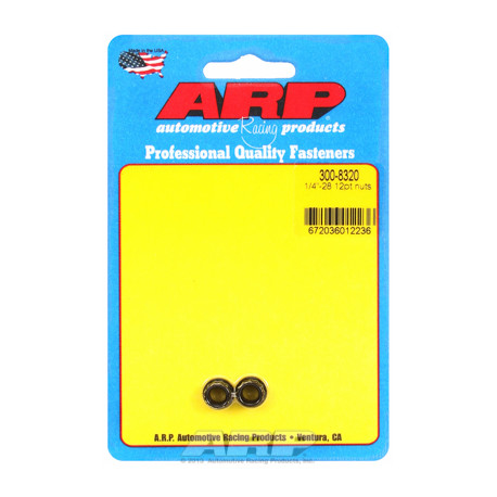Pevnostní šrouby 1/4 "- 28 12pt sada matic" (2ks) | race-shop.cz