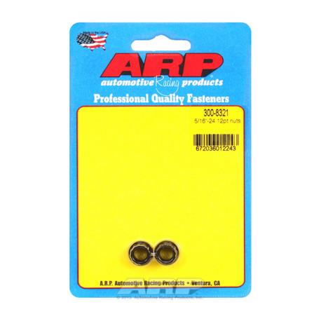 Pevnostní šrouby 5/16 "- 24 12pt sada matic" (2ks) | race-shop.cz