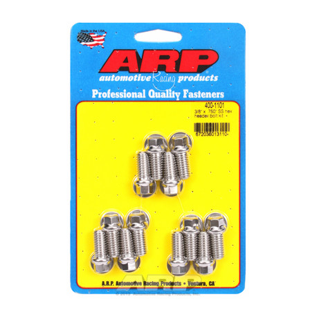 Pevnostní šrouby 3/8 "x .750 SS hex sada šroubů svodů" | race-shop.cz