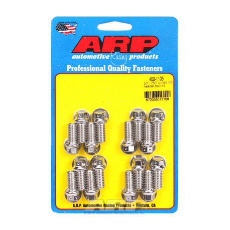 Pevnostní šrouby 3/8 "x .750 Vrtaný SS sada šroubů svodů" | race-shop.cz