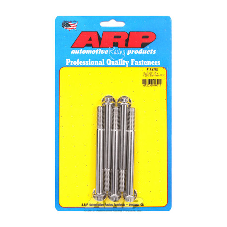 Pevnostní šrouby 3/8 "- 16 x 4.250 12pt SS šrouby" (5ks) | race-shop.cz