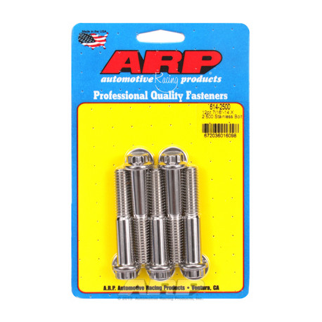 Pevnostní šrouby 7/16 "- 14 X 2.500 12pt 1/2 SS šrouby" (5ks) | race-shop.cz