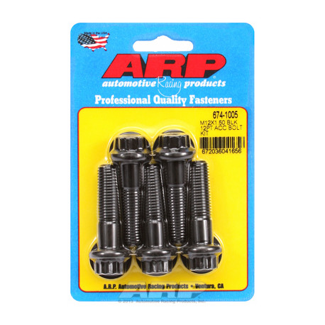 Pevnostní šrouby ARP ARP sada šroubů M12 x 1.50 x 45 černý oxid 12pt | race-shop.cz