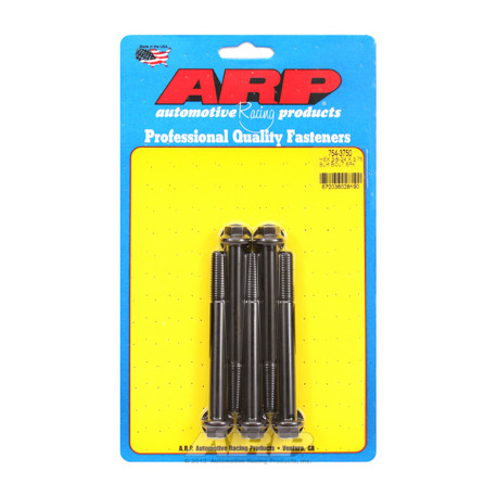 Pevnostní šrouby 3/8 "- 24 x 3.750 hex 7/16 černý oxid šrouby" 5ks | race-shop.cz