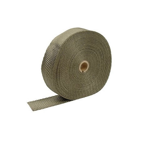 Izolační pásky na výfuk Termo izolační páska na svody a výfuk, titan 50mm x 15m x 2mm | race-shop.cz