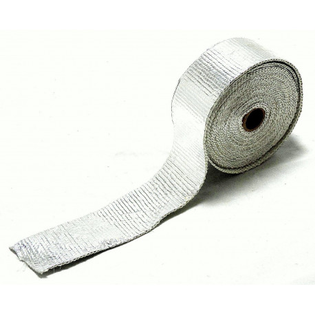 Izolační pásky na výfuk Termo izolační páska na svody a výfuk, ALU 50mm x 10m x 1mm | race-shop.cz