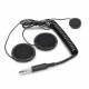 Sluchátka / headsety SPARCO headset pro centrály interkomu IS 110 do uzavřené přilby | race-shop.cz