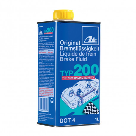 Brzdové kapaliny Brzdová kapalina ATE DOT4 TYP 200 - 1l | race-shop.cz