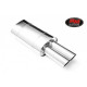 Dvojitá koncovka Nerezový koncový tlmič 63mm RM | race-shop.cz