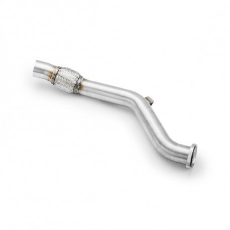 Down pipe, dump pipe RM MOTORS downpipe bez katalyzátoru pro BMW E60 E61 520D | race-shop.cz