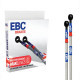 Brzdy EBC Teflonové Opletené brzdové hadice EBC brakes BLA1525-4L | race-shop.cz