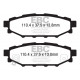 Brzdy EBC Zadné brzdové dosky EBC Ultimax OEM Replacement DP1584 | race-shop.cz