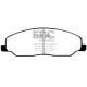 Brzdy EBC Přední brzdové destičky EBC Yellowstuff Street + Track DP41740R | race-shop.cz