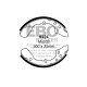 Brzdy EBC Zadní brzdové čelisti EBC Replacement 6424 | race-shop.cz