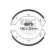 Brzdy EBC Zadní brzdové čelisti EBC Replacement 6670 | race-shop.cz