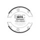 Brzdy EBC Zadní brzdové čelisti EBC Replacement 6619 | race-shop.cz