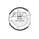 Brzdy EBC Zadní brzdové čelisti EBC Replacement 6390 | race-shop.cz