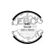 Brzdy EBC Zadní brzdové čelisti EBC Replacement 6402 | race-shop.cz