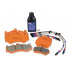 EBC Orange kit PLK1185R - Brzdové desky, brzdové hadice, brzdové kapaliny