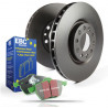Přední sada EBC PD01KF758 - Brzdové kotúče Premium OE + brzdové dosky Greenstuff