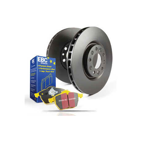 Brzdy EBC Přední sada EBC PD03KF150 - Brzdové kotúče Premium OE + brzdové dosky Yellowstuff | race-shop.cz