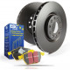 Brzdy EBC Přední sada EBC PD03KF993 - Brzdové kotúče Premium OE + brzdové dosky Yellowstuff | race-shop.cz