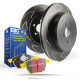 Brzdy EBC Přední sada EBC PD18KF080 - Brzdové kotúče BSD Grooved + brzdové dosky Yellowstuff | race-shop.cz