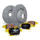 Brzdy EBC Zadní sada EBC PD18KR055 - Brzdové kotouče BSD Grooved + brzdové destičky Yellowstuff | race-shop.cz