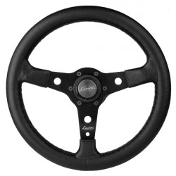 3 ramenný sportovní volant Luisi Versilia, 350mm, ekokůže, bez odsazení, černá