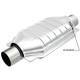 Univerzální katalyzátory Univerzální katalyzátor MAGNAFLOW 445134 Euro 5 - 51mm | race-shop.cz