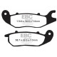 Brzdy EBC Moto EBC Brzdové obložení Organic FA FA375 | race-shop.cz