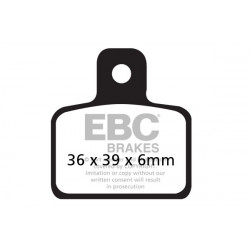 EBC Brzdové obložení Organic FA351TT