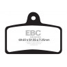EBC Brzdové obložení Organic FA399