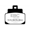 EBC Brzdové obložení Organic SFA301