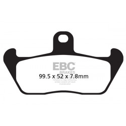 EBC Brzdové obložení Organic FA FA163