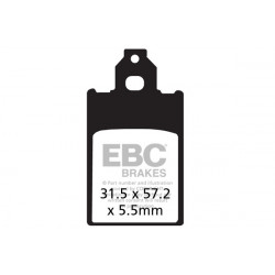 EBC Brzdové obložení SFA Scooter Organic SFA116