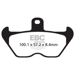 EBC Brzdové obložení Organic FA FA407