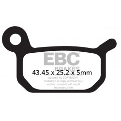 EBC Brzdové obložení Carbon TT FA325TT