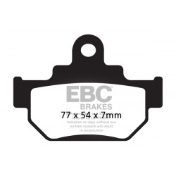 EBC Brzdové obložení Carbon TT FA106TT