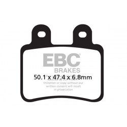 EBC Brzdové obložení Organic FA FA350