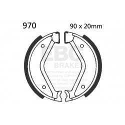 EBC Přední Brzdové obložení Organic 805