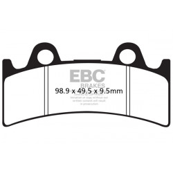 EBC Brzdové obložení Organic FA190