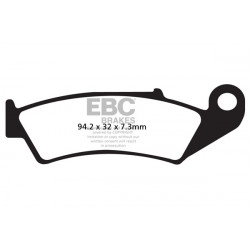 EBC Brzdové obložení Carbon TT FA125TT