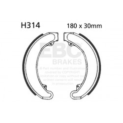 EBC Brzdové čelisti Organic H314