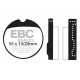 Brzdy EBC Moto EBC Brzdové obložení Organic FA013 | race-shop.cz