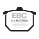 Brzdy EBC Moto EBC Brzdové obložení Organic FA FA030 | race-shop.cz